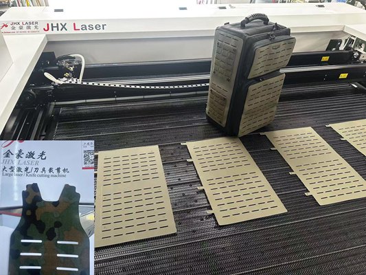 Precision Laser Cutting Solution for Bulletproof Vests & Military Backpacks