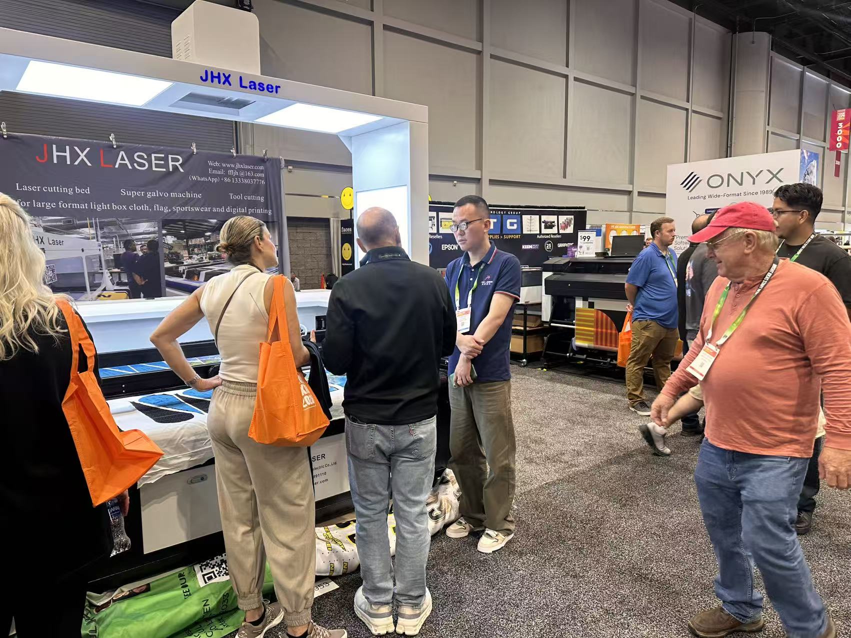 JHXLASER Shines at ISA Or